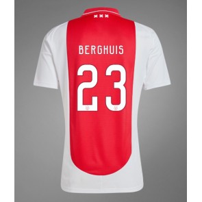 Billiga Ajax Steven Berghuis #23 Hemmatröja 2024-25 Kortärmad